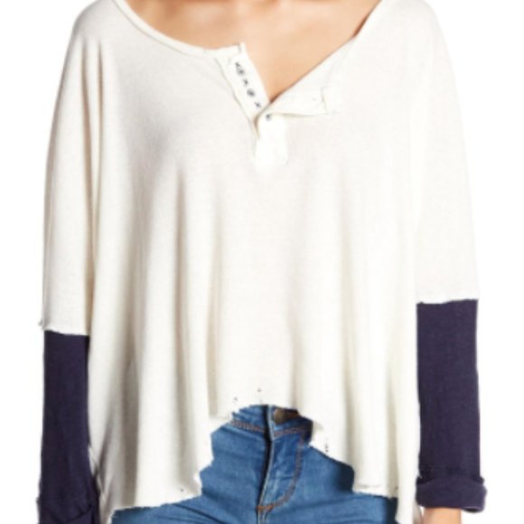 Free People Tops - Free People We The Star Henley
